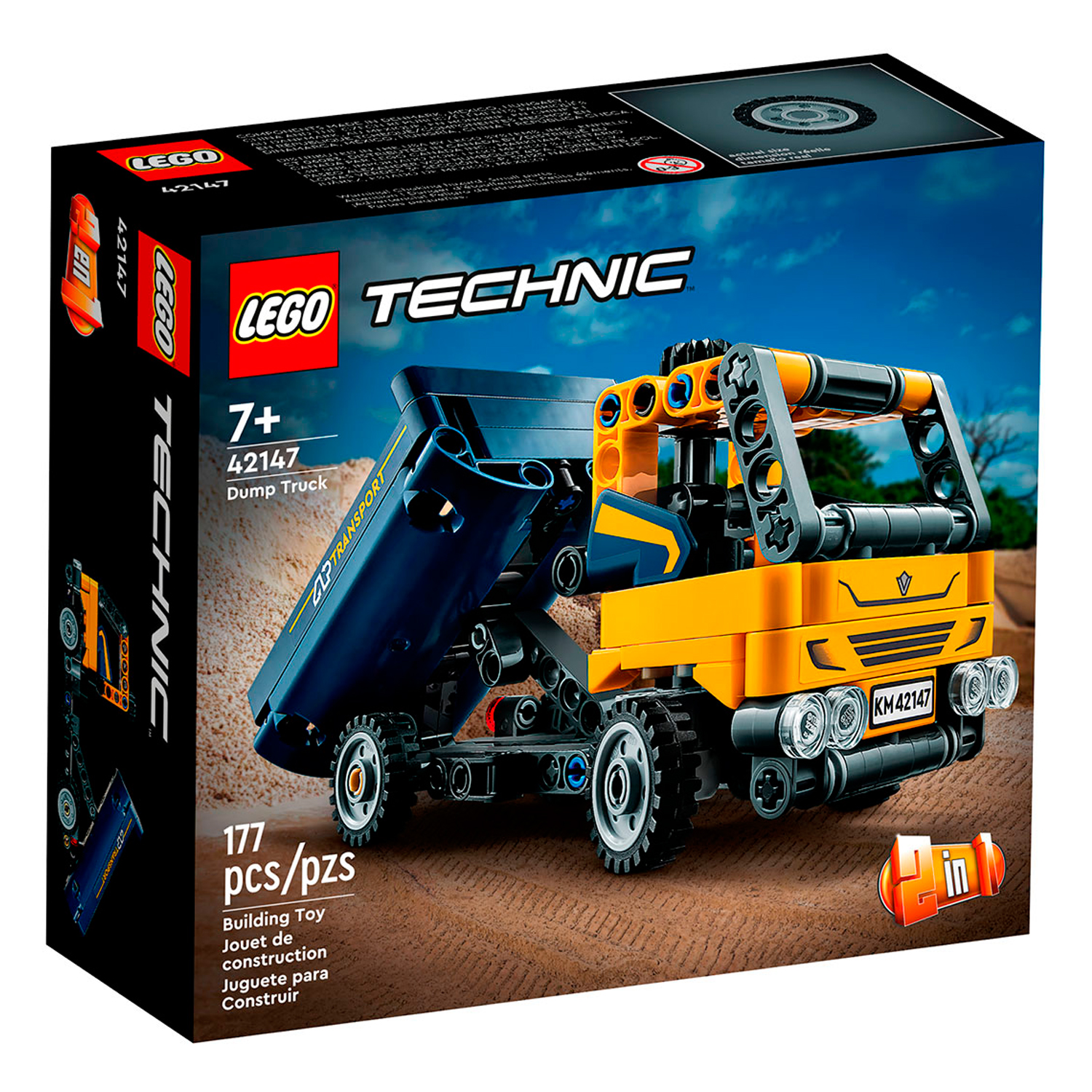 Конструктор LEGO Technic Самосвал 42147 - фото 7