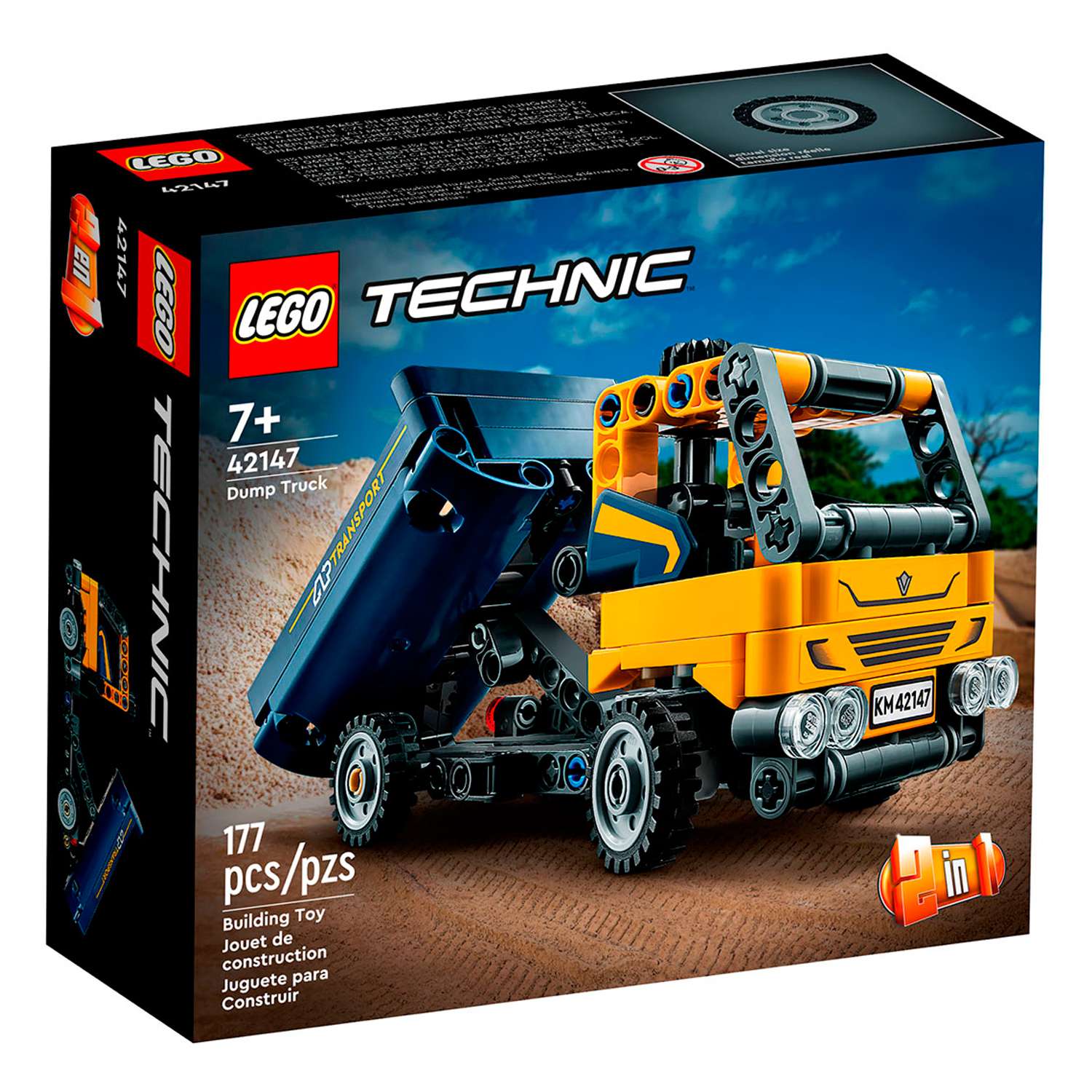 Конструктор LEGO Technic Самосвал 42147 - фото 7