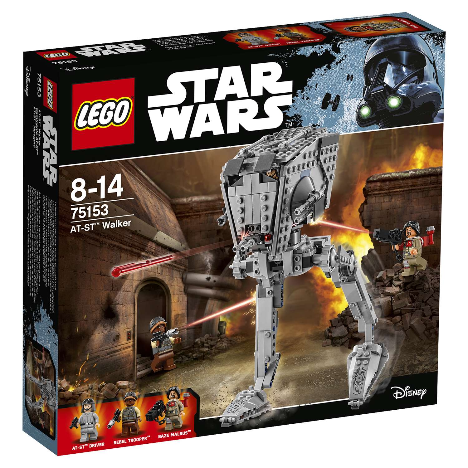 Конструктор LEGO Star Wars TM Разведывательный транспортный шагоход (AT-ST™) (75153) - фото 2
