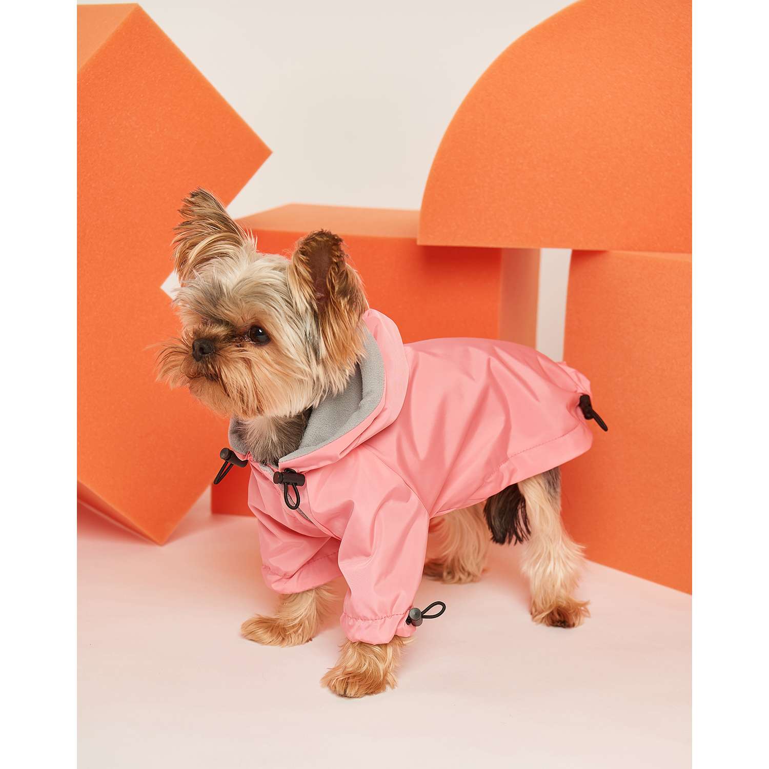 Куртка для собак Zoozavr розовая 30 - фото 10