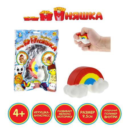 Игрушка антистресс 1TOY Мммняшка squishy Сквиши гриб