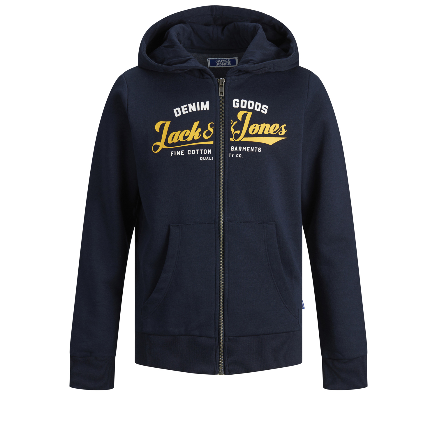 Толстовка JACK AND JONES JUNIOR 12173884/Navy Blazer - фото 1