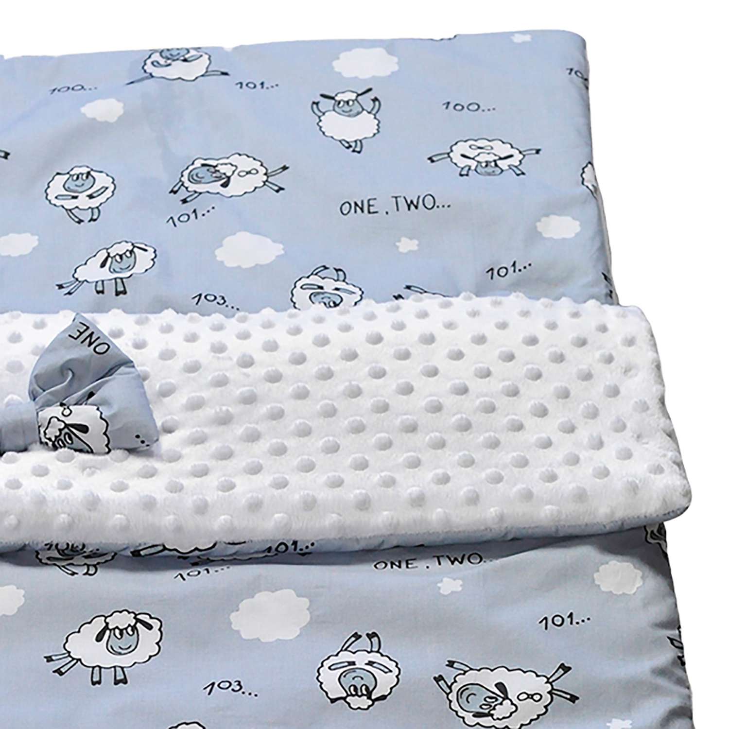 Спальный мешок AmaroBaby детский EXCLUSIVE Soft Collection 101 Барашек - фото 6