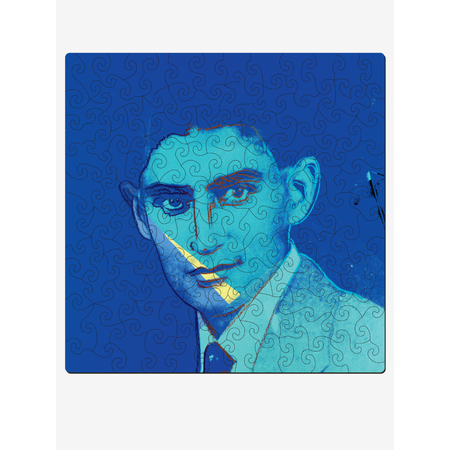 Пазл фигурный деревянный Active Puzzles Портрет Франца Кафки