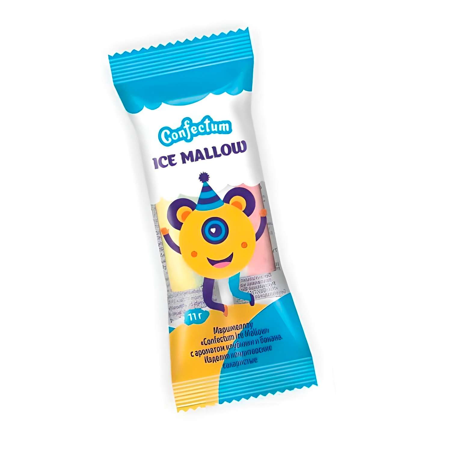 Маршмеллоу Confectum Ice Mallow аромат клубники-банана 11г - фото 1