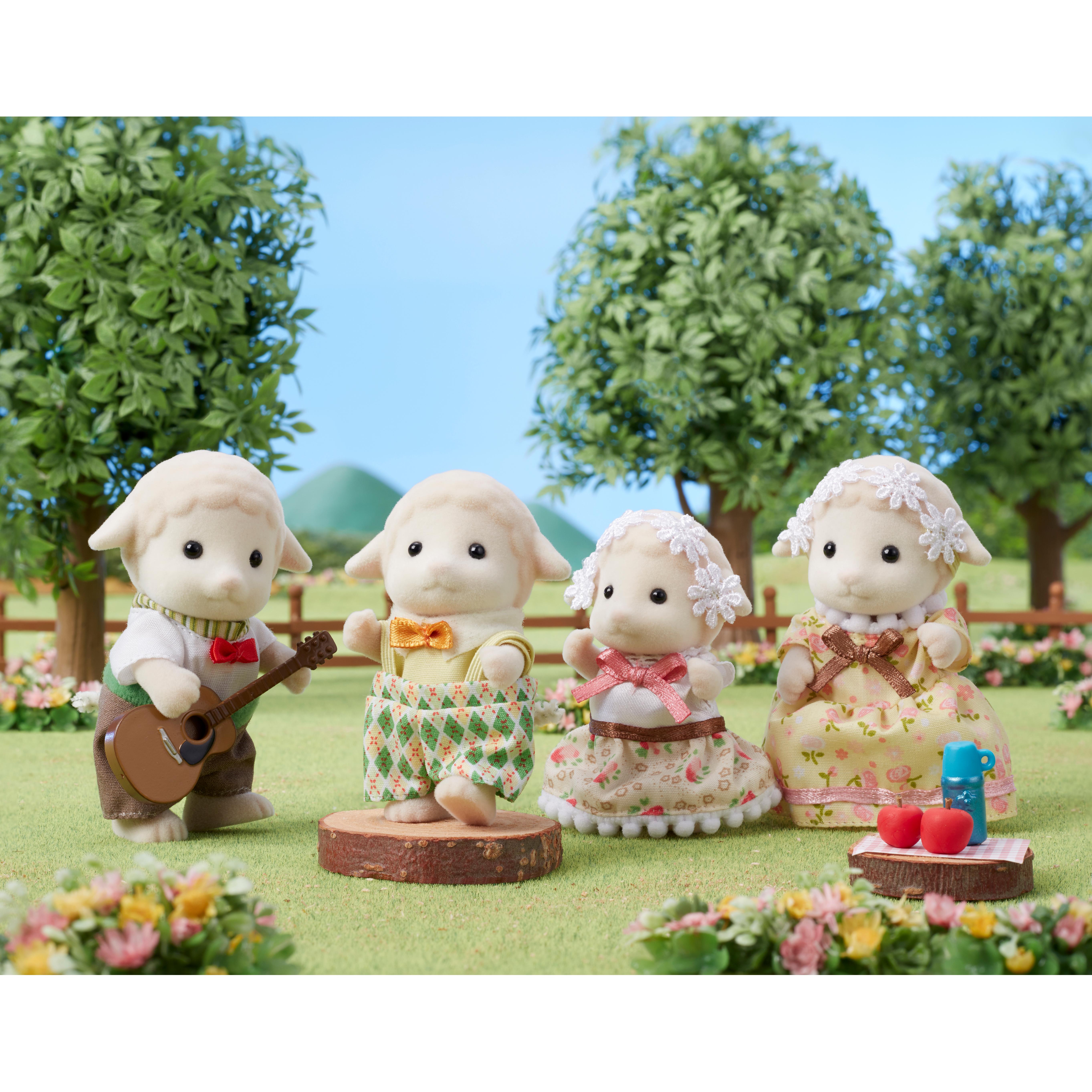 Sylvanian Families Семья Овечек