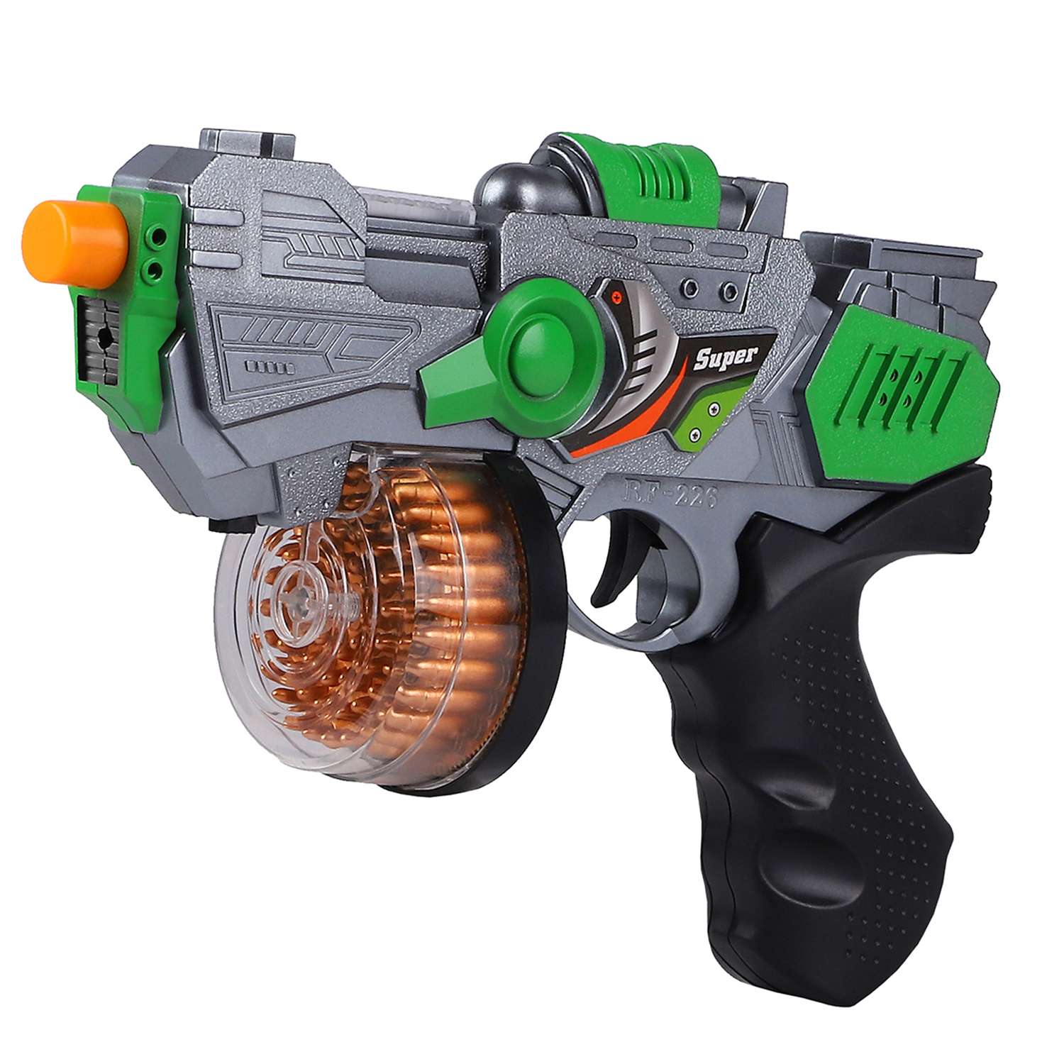 Игрушечное оружие Маленький Воин Пистолет на батарейках со звуком и светом JB0211468 - фото 5