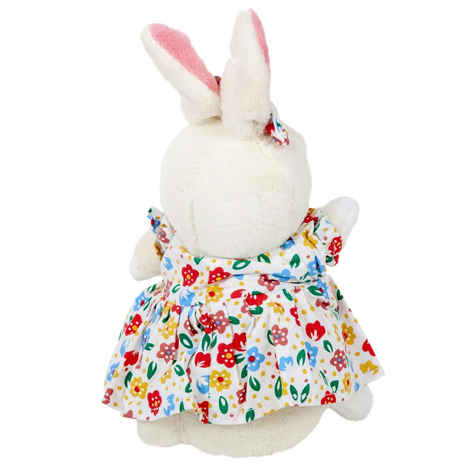 Игрушка мягкая Bebelot Зайчишка в белом платье 17 см - фото 3