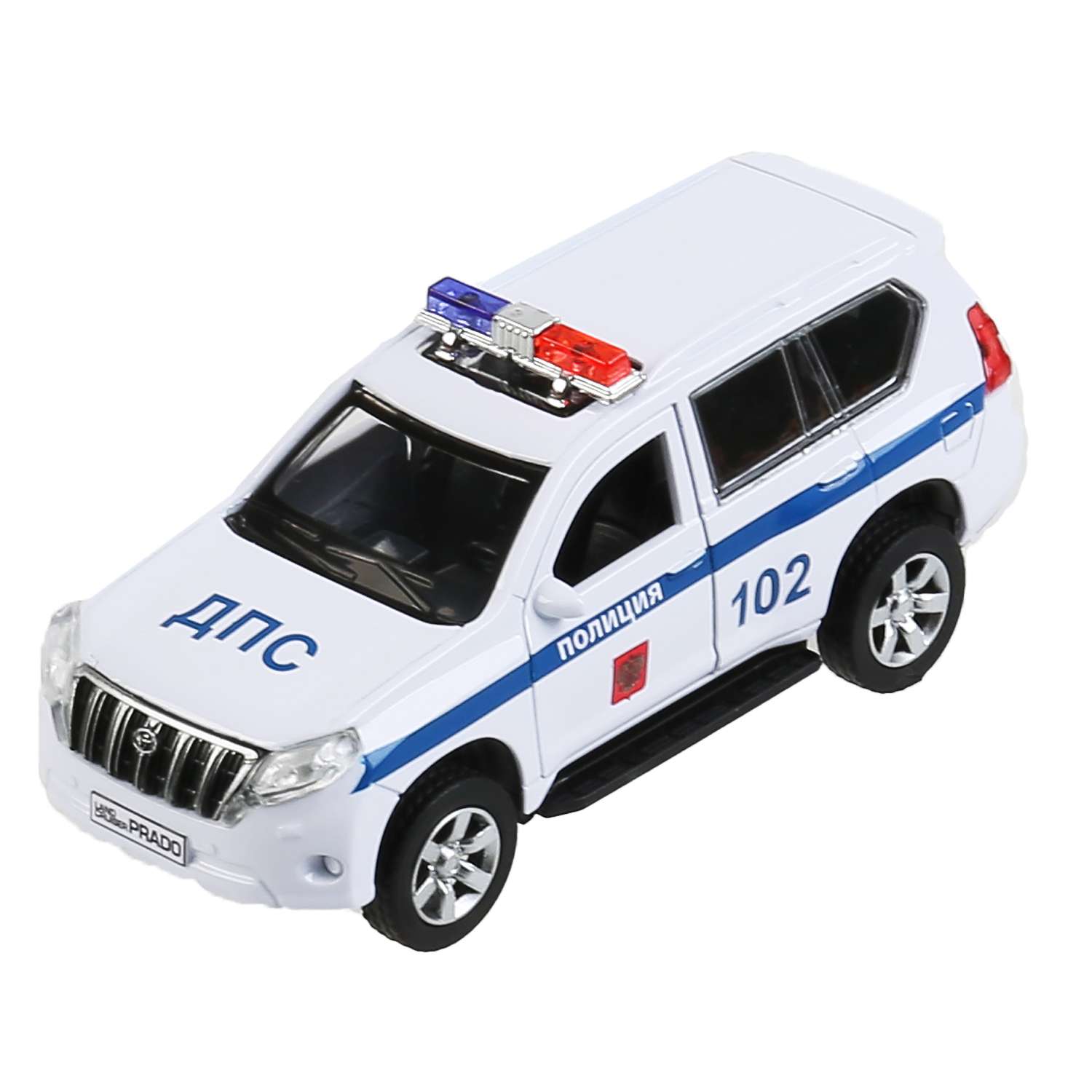 Машина Технопарк Toyota Prado Полиция 298711 298711 - фото 1