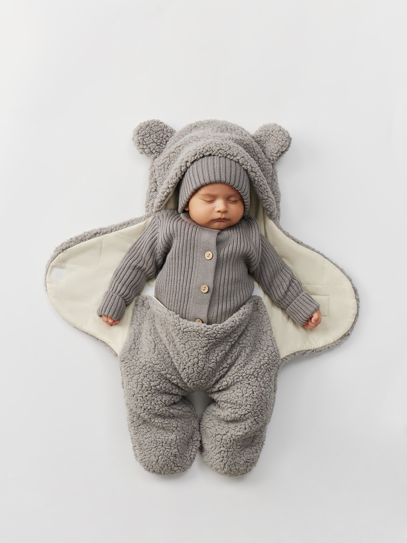 Кардиган и штанишки Happy Baby 88552_cool grey/92-98 - фото 13