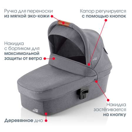 Коляска Britax Roemer 2в1 Strider M Elephant Grey