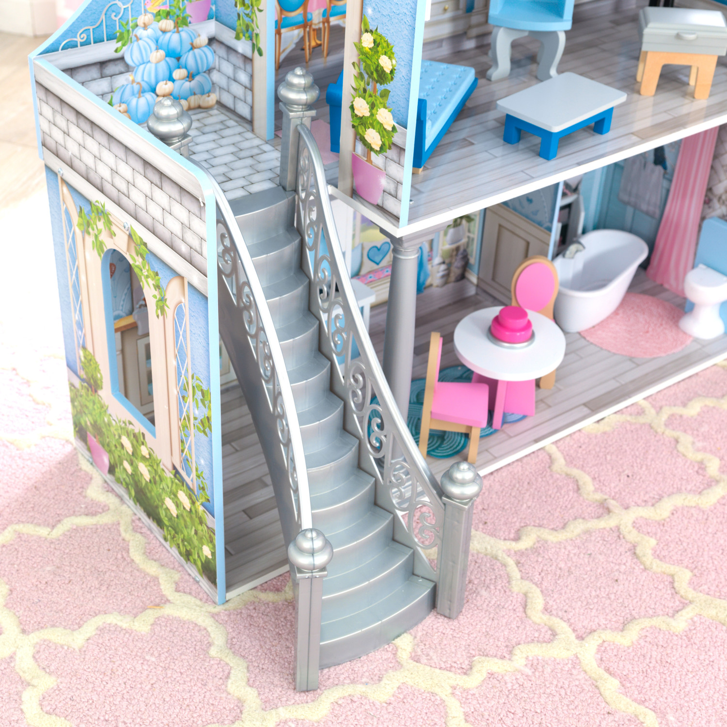 Кукольный домик  KidKraft Волшебные мечты с мебелью 16 предметов свет звук 65981_KE 65981_KE - фото 5