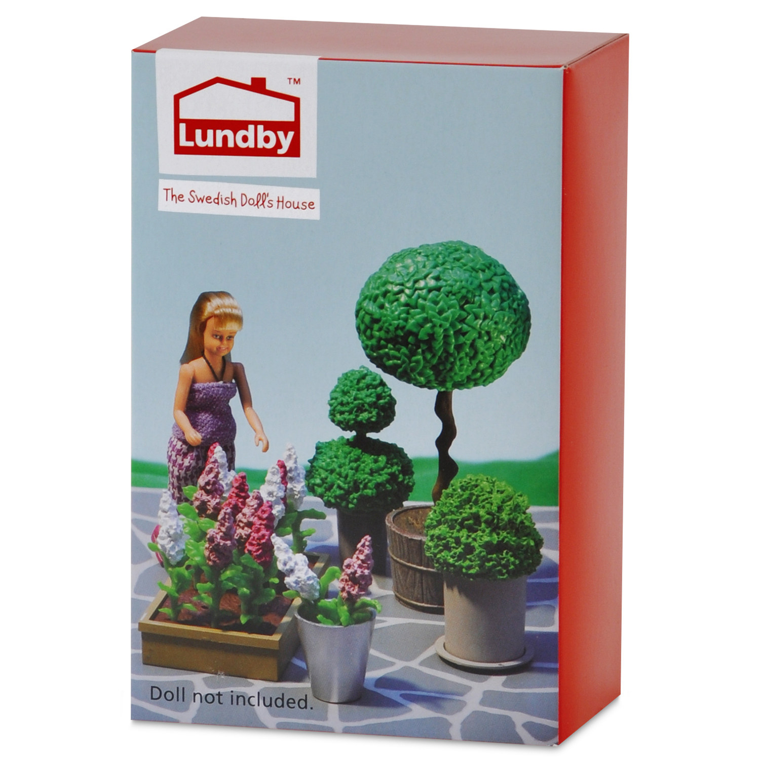 Аксессуары для домика Lundby Стокгольм Цветы в горшках 5предметов LB_60905500 LB_60905500 - фото 3