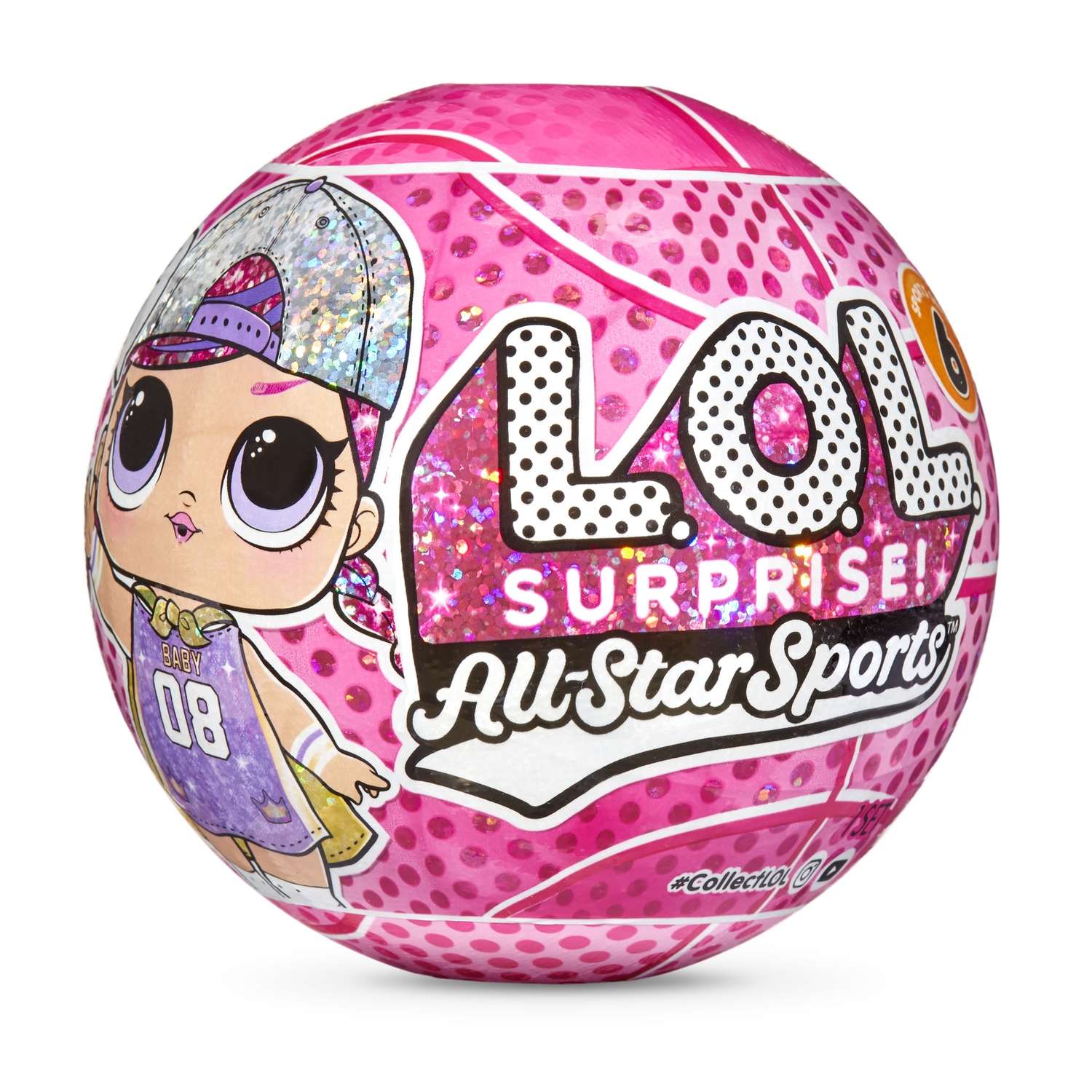 Кукла L.O.L. Surprise! All Star Sports PDQ-Basket в непрозрачной упаковке (Сюрприз) 579816EUC - фото 14