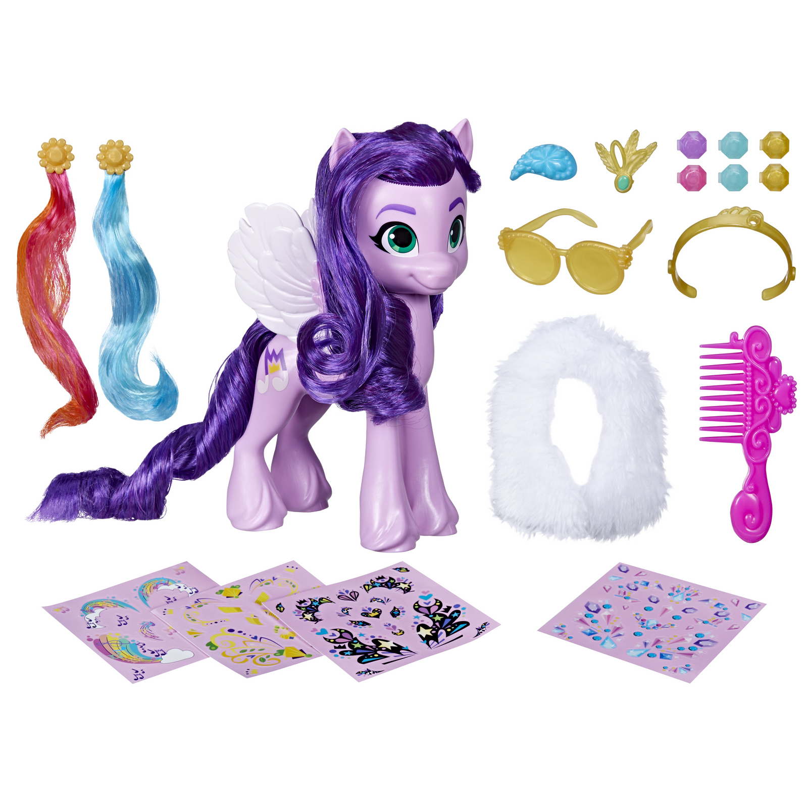 Набор игровой My Little Pony Сияющие прически Пипп F42815X0 купить по цене  499 ₽ в интернет-магазине Детский мир