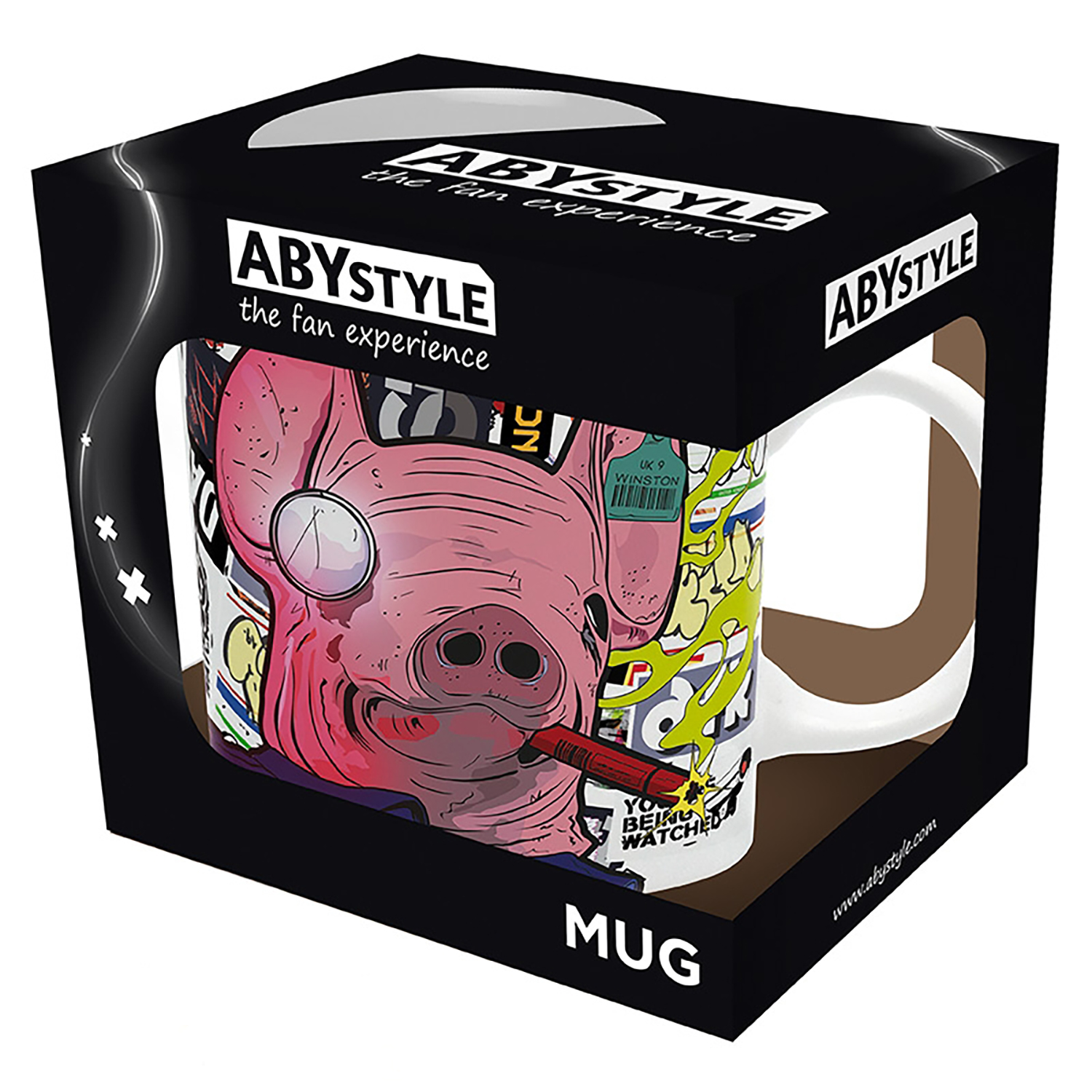 Кружка ABYStyle Watch Dogs 3 Legion Comics 320 ml ABYMUG814 - фото 2