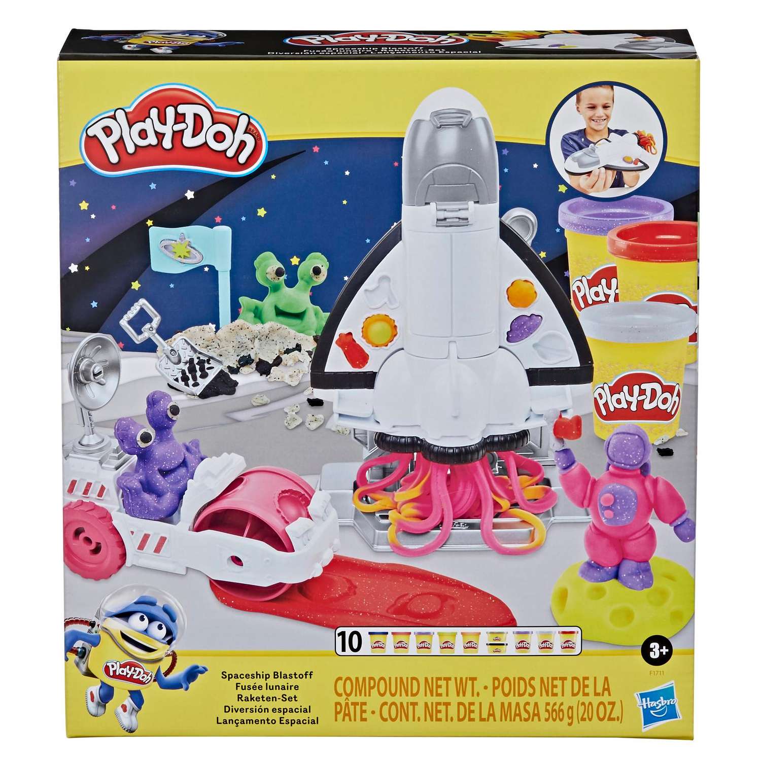 Набор игровой Play-Doh Космический корабль F17115L0 - фото 2