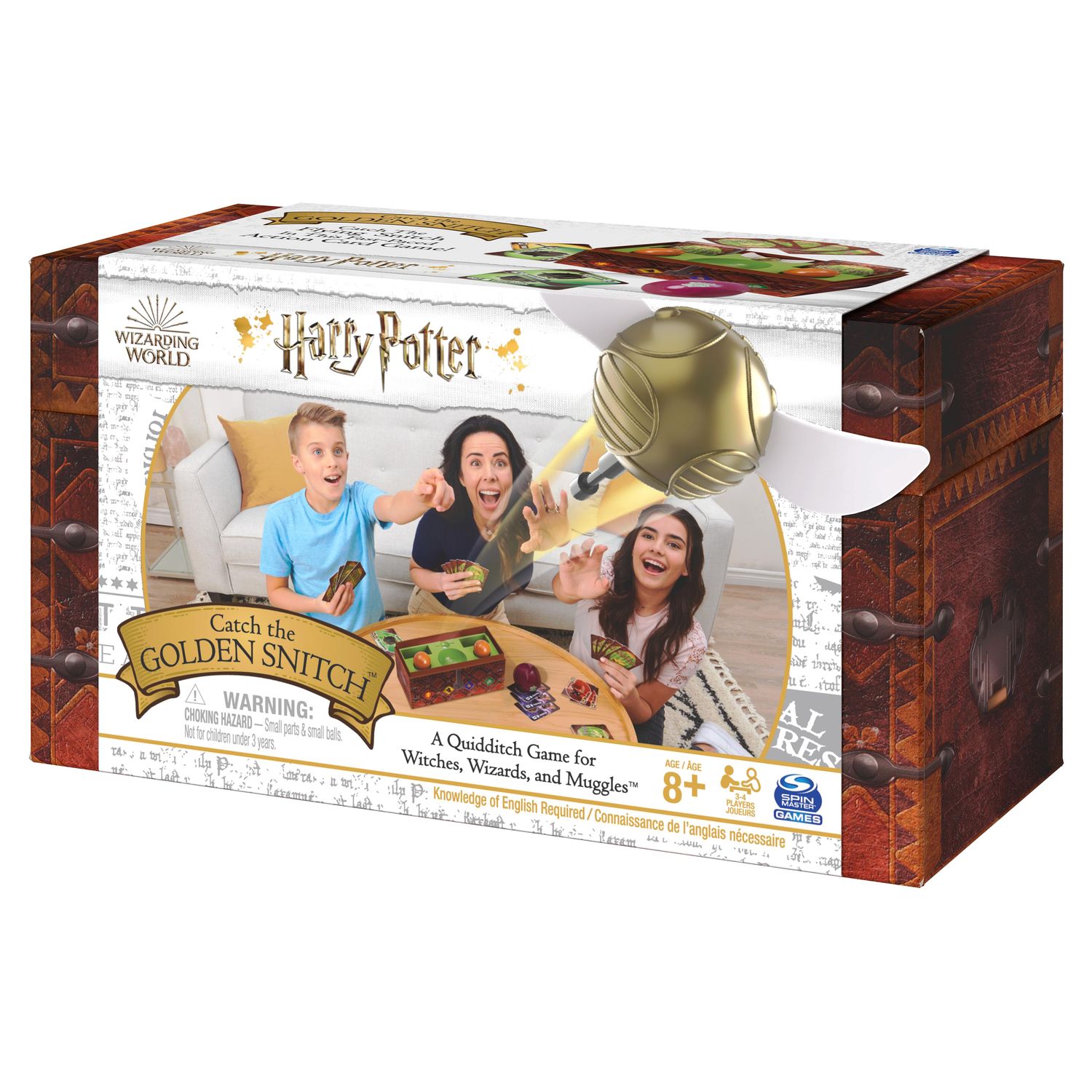 Игра настольная Spin Master Harry Potter Поймай Снитч 6063731 купить по  цене 2629 ₽ в интернет-магазине Детский мир