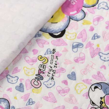 Одеяло-покрывало АртДизайн Карапуз - розовый