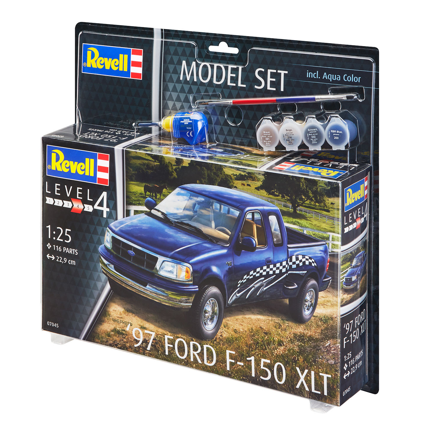 Сборная модель Revell для детей 1997 Ford F-150 XLT 67045 - фото 1