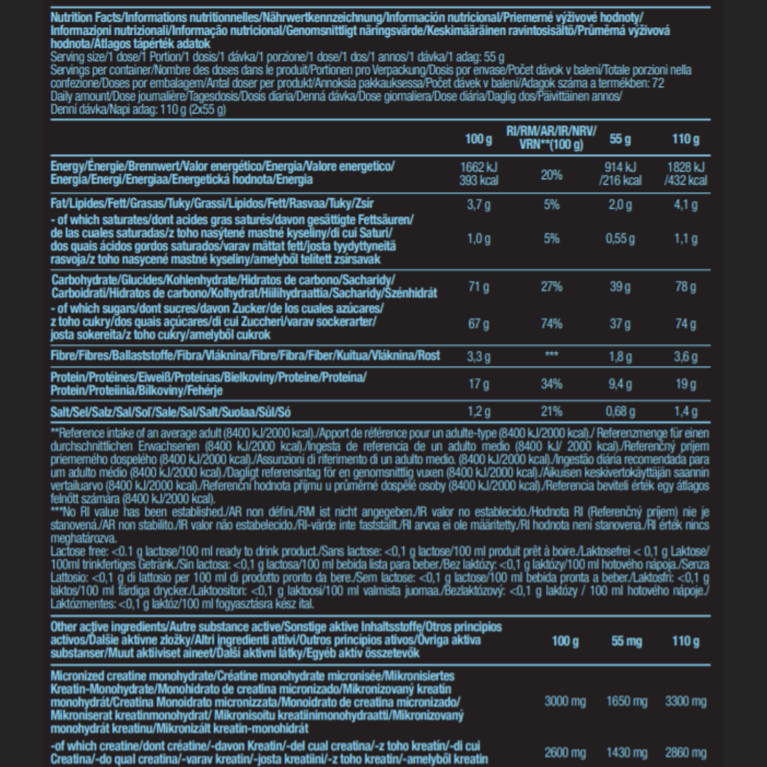 Гейнер BiotechUSA Muscle Mass 4000 г. Ваниль - фото 3