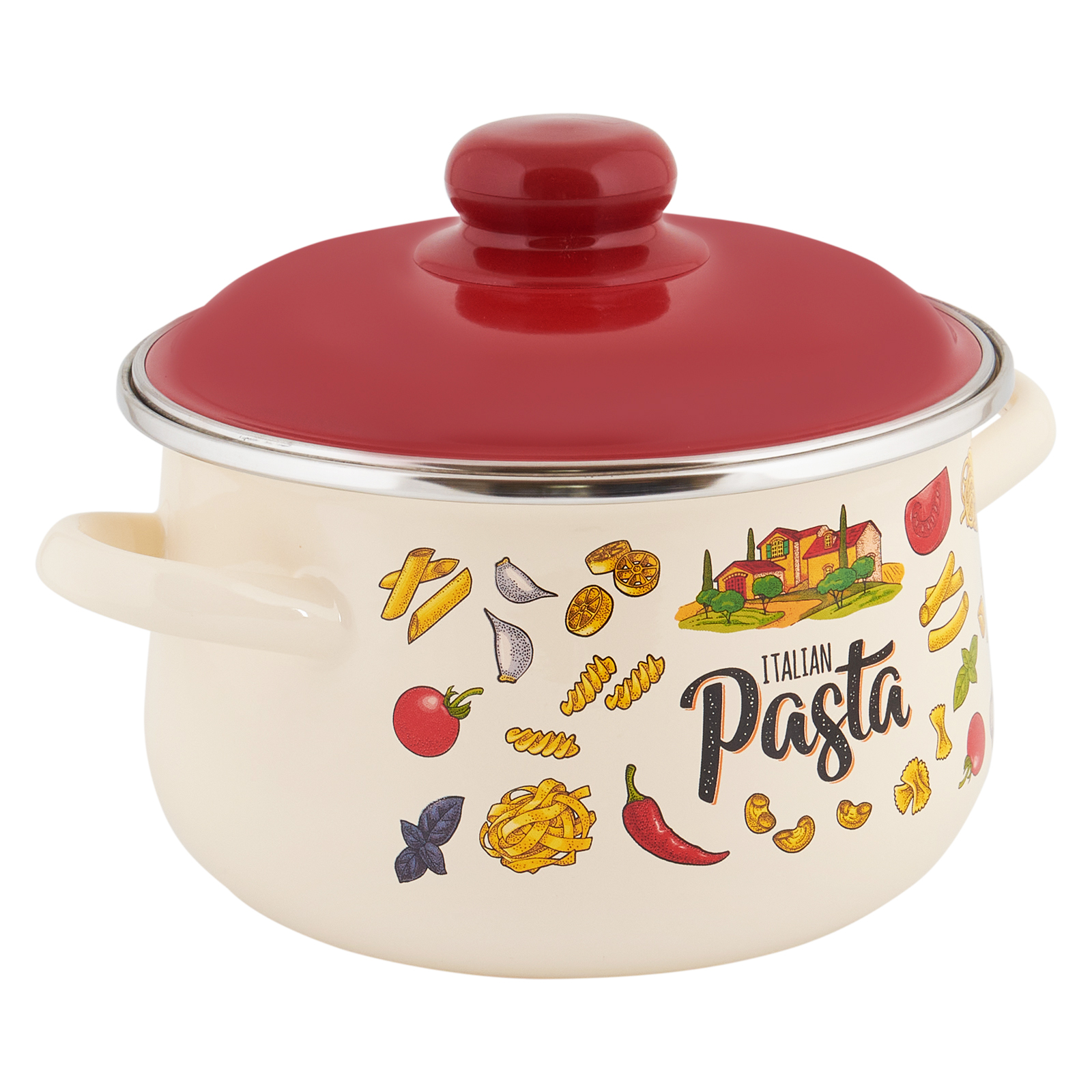 Кастрюля APPETITE Pasta ITALIAN 5.5 л - фото 3