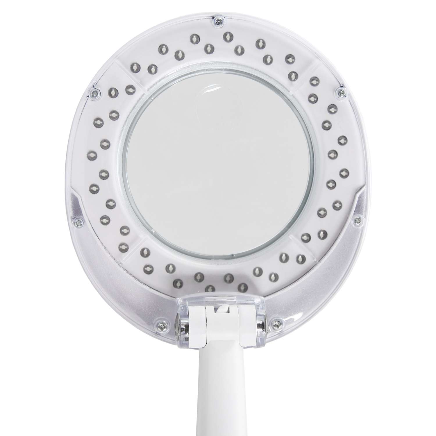 Настольная лампа-лупа REXANT светодиодная на подставке 48 LED 3+12 диоптрий - фото 2