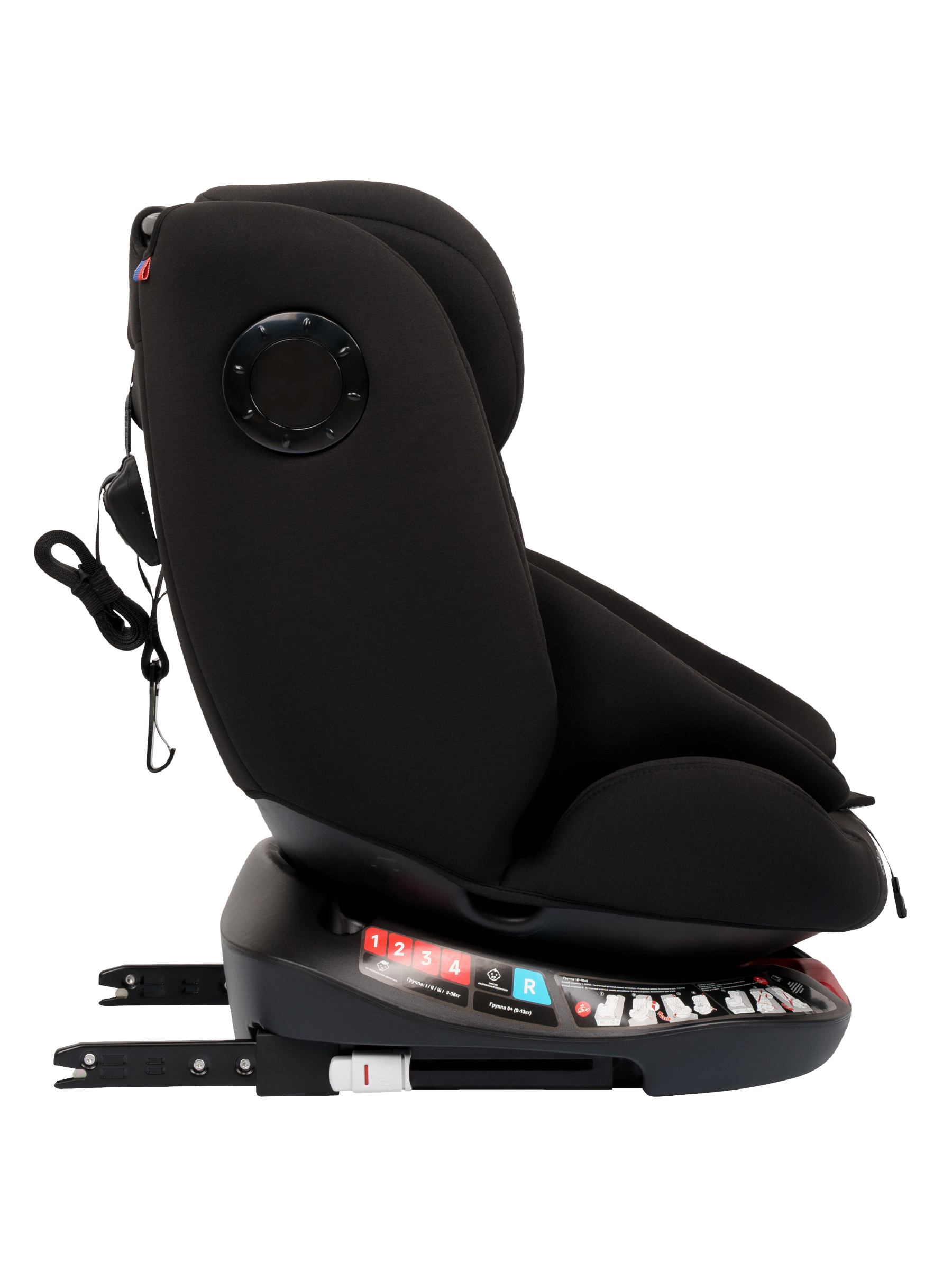 Автокресло JOVOLA Prime Isofix черный Isofix 0+/1/2/3 (0-36 кг) - фото 17