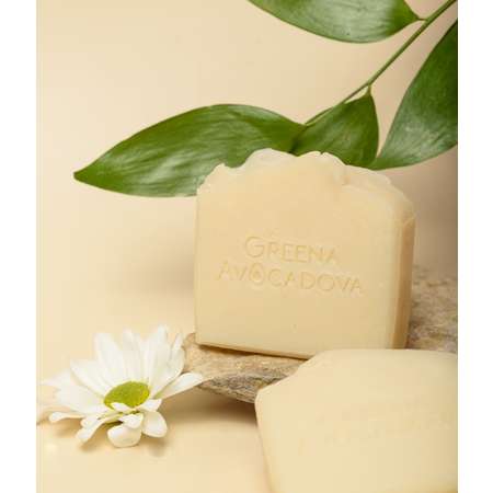 Натуральное мыло ручной работы Greena Avocadova кокос