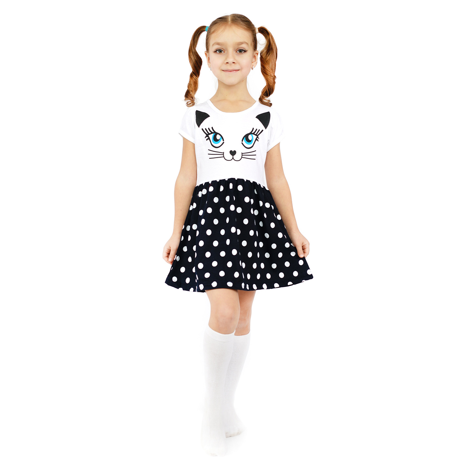 Платье Счастливая малинка М-819 - фото 1