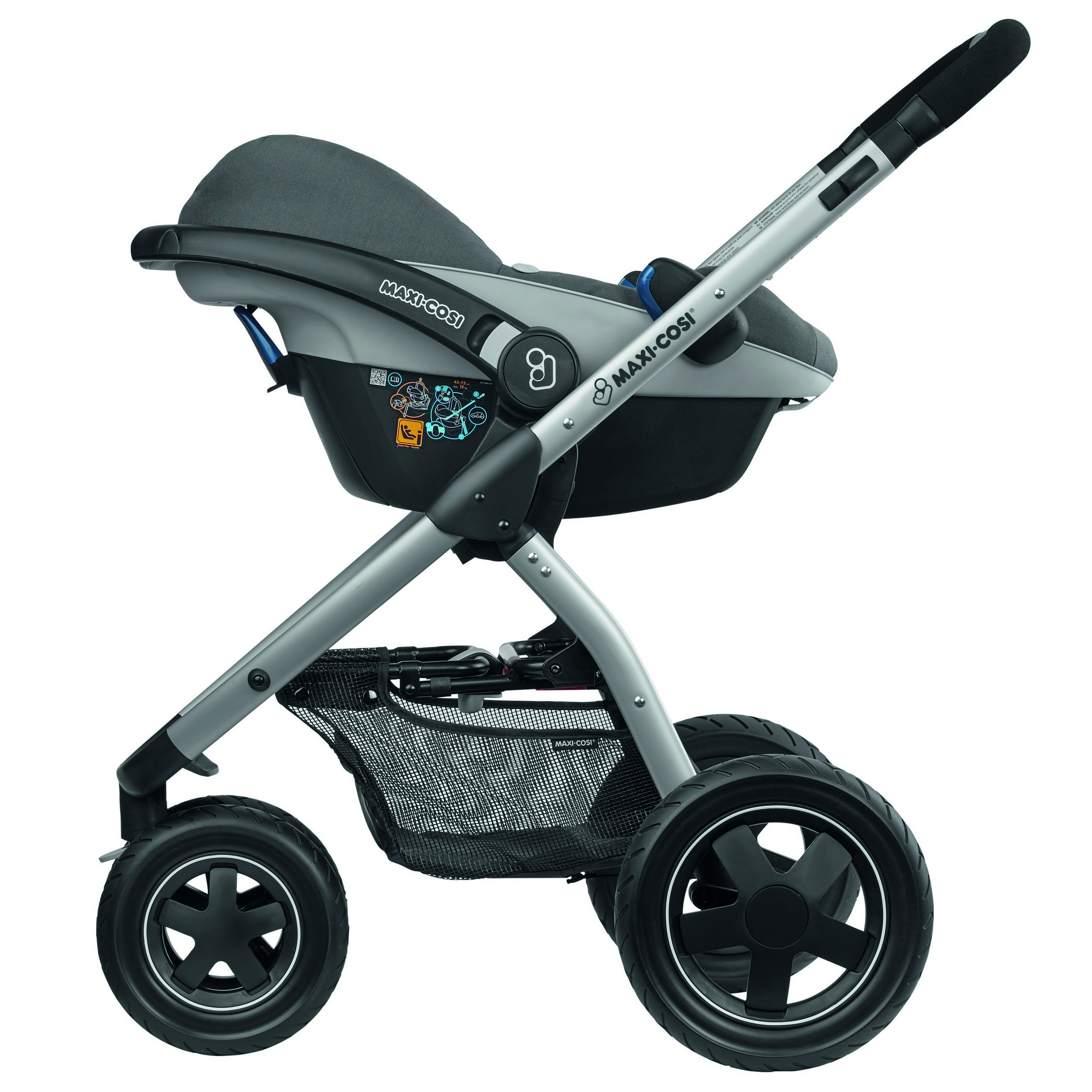 Автокресло Maxi-Cosi Pebble Plus Concrete Grey - фото 12