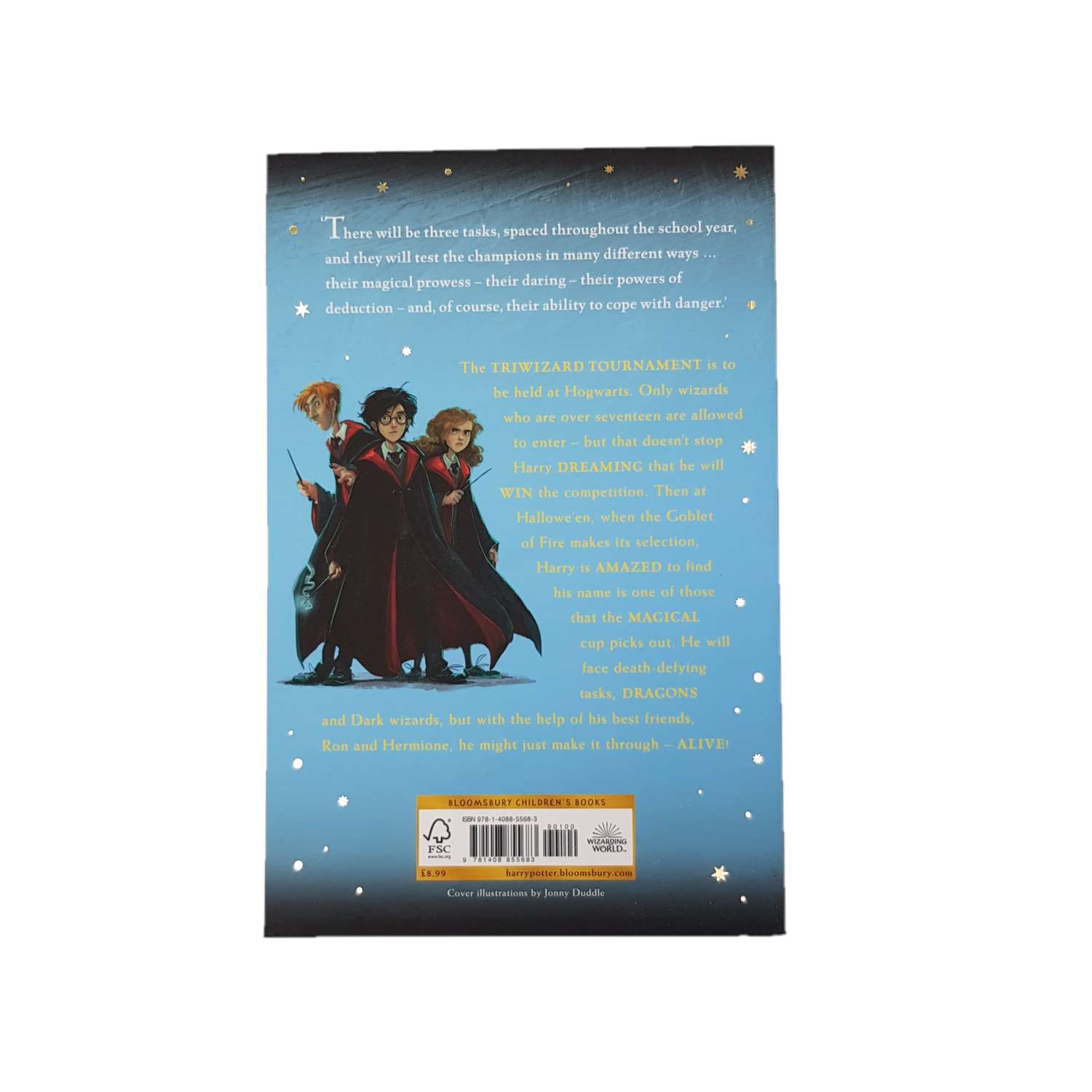 Книга на английском языке Harry Potter and Goblet of Fire и Кубок Огня - фото 2