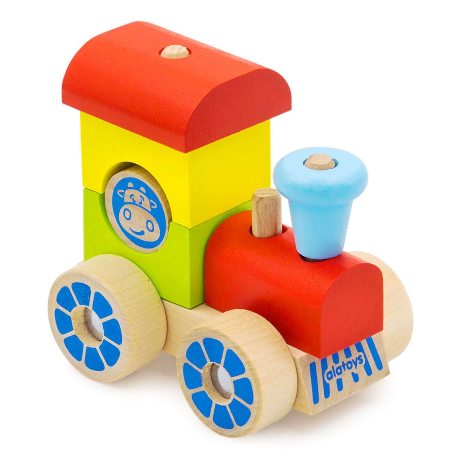 Продажа игрушек для детей - деревянный паровозик