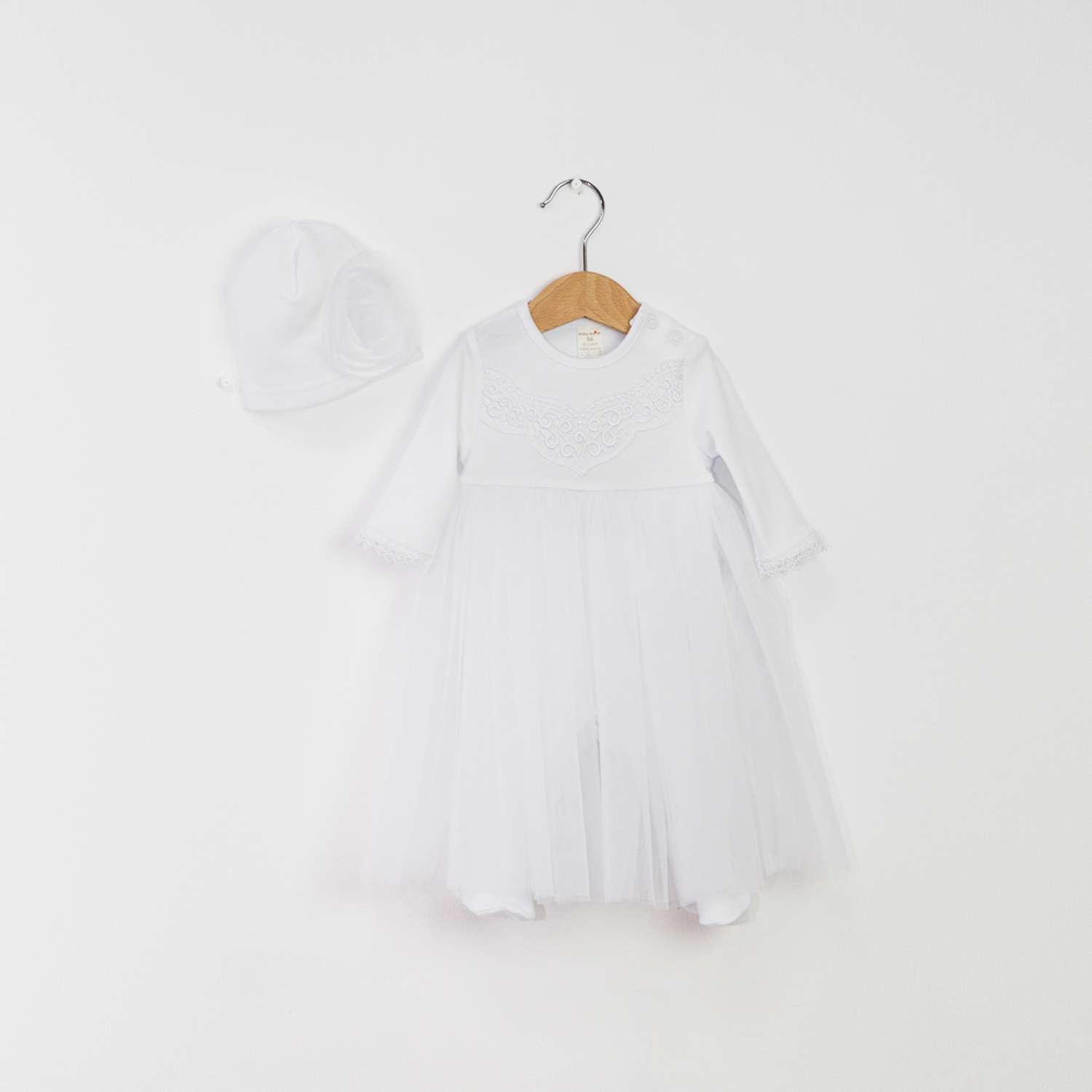 Платье-комбинезон с шапочкой BABY-BOOM КН60/1-И - фото 1