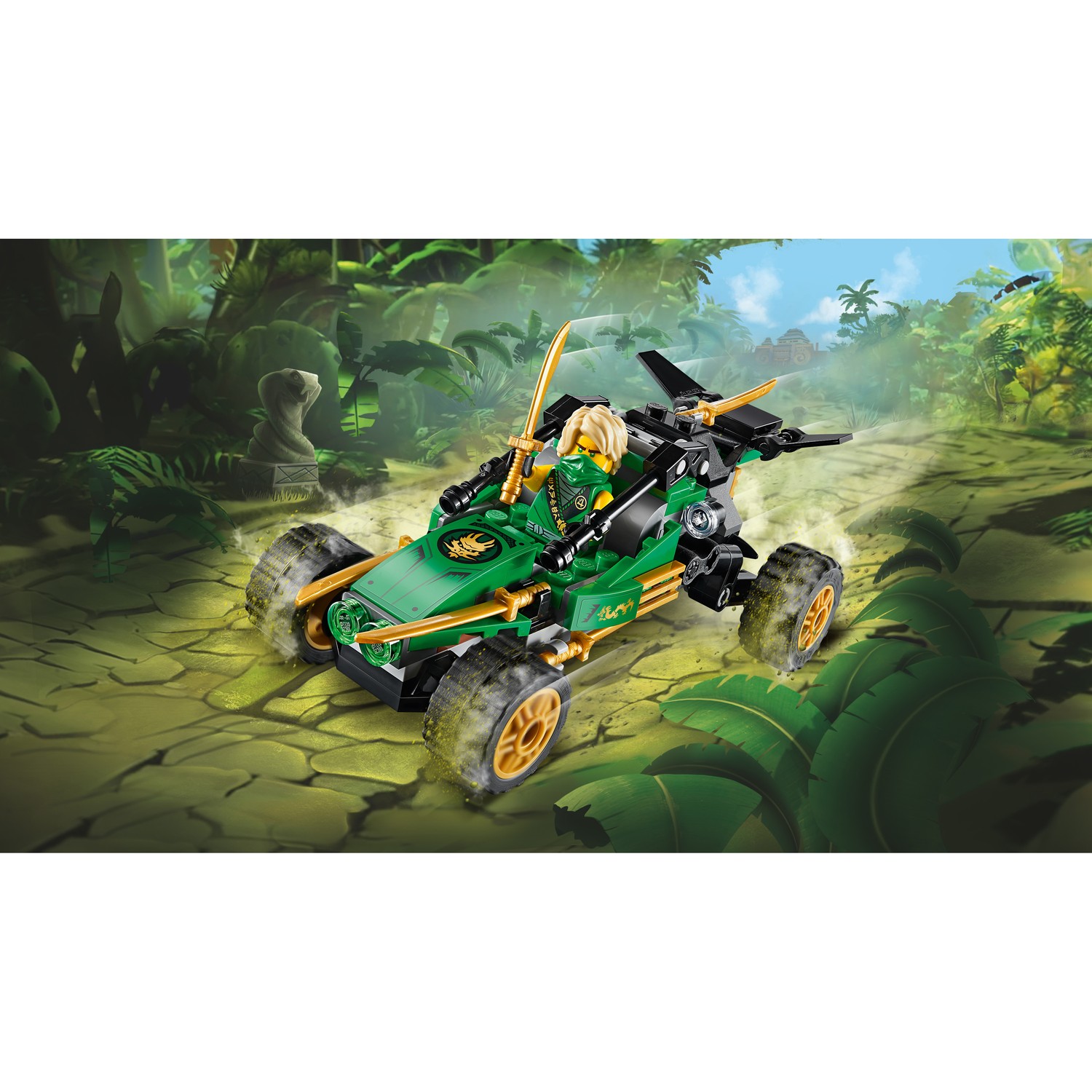 Конструктор LEGO Ninjago Тропический внедорожник 71700 - фото 4