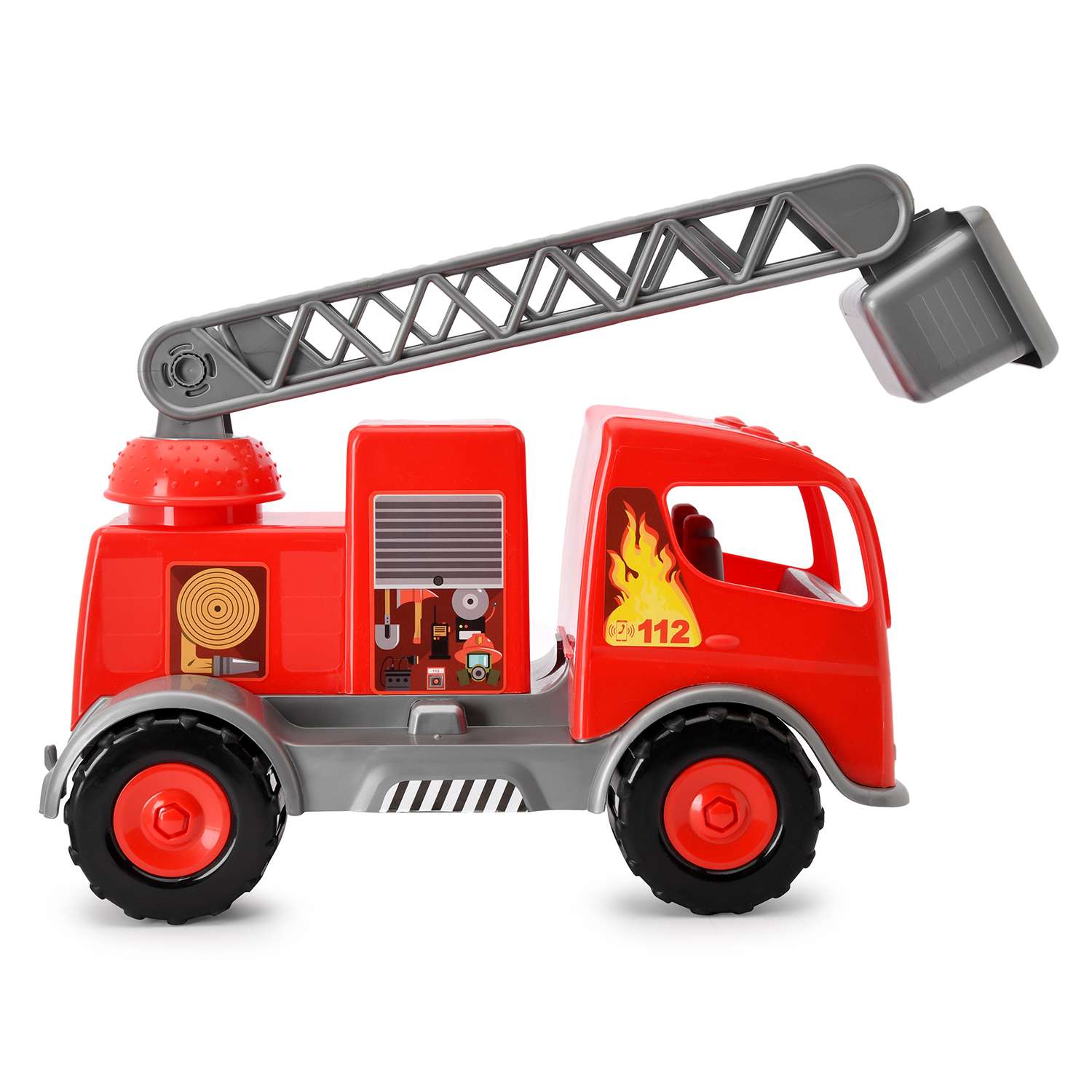 Пожарная машина Zebratoys большая 15-11130 15-11130 - фото 3