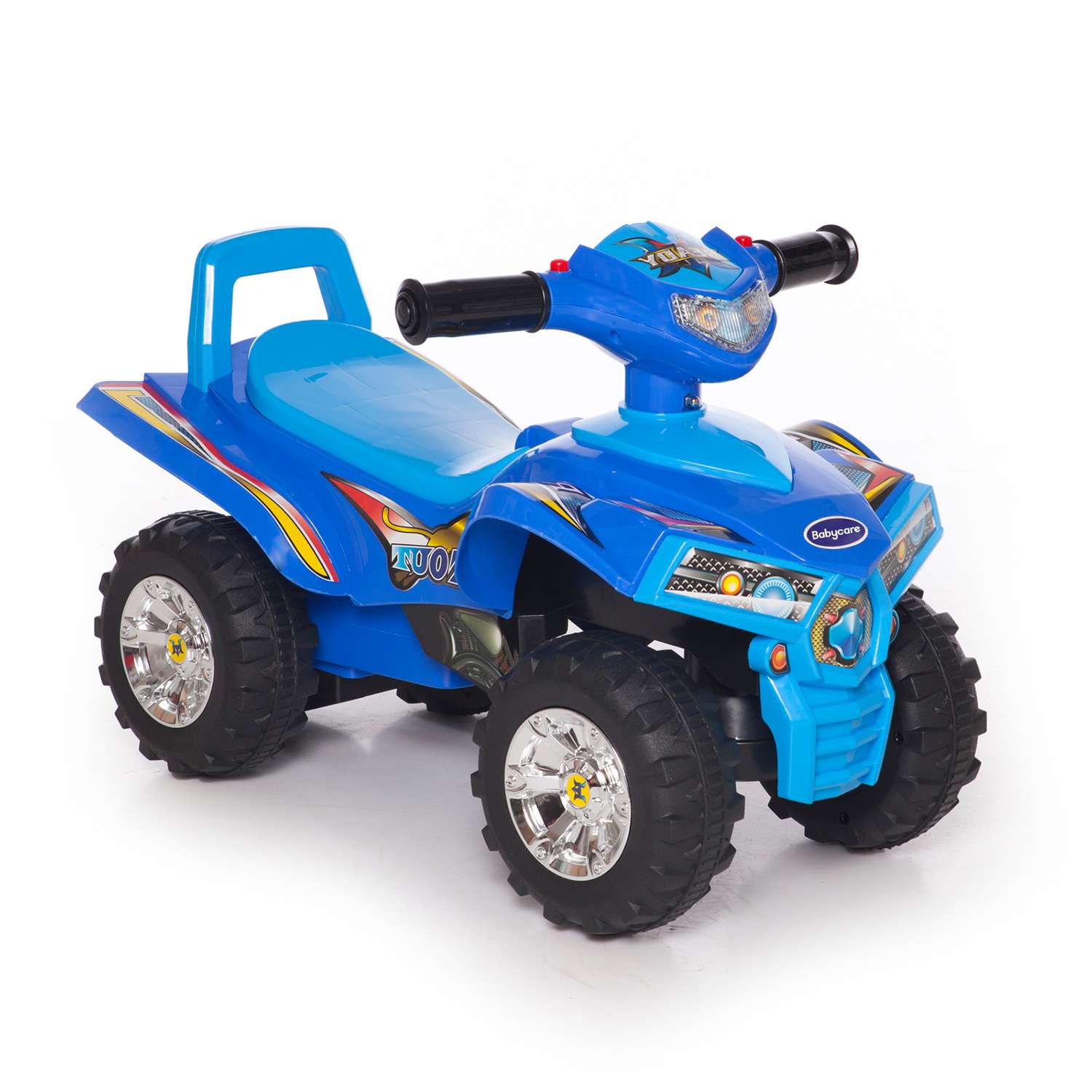 Каталка BabyCare Super ATV светло синий - фото 1