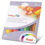 Карандаши Pentel цветные Colour pencils 24 штуки