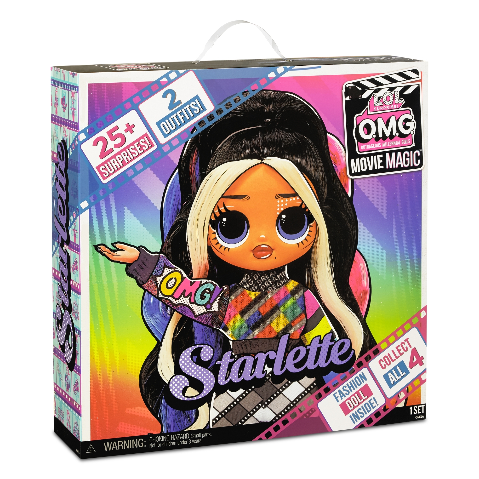 Кукла L.O.L. Surprise! OMG Movie Doll Starlette 577911EUC 577911EUC - фото 2