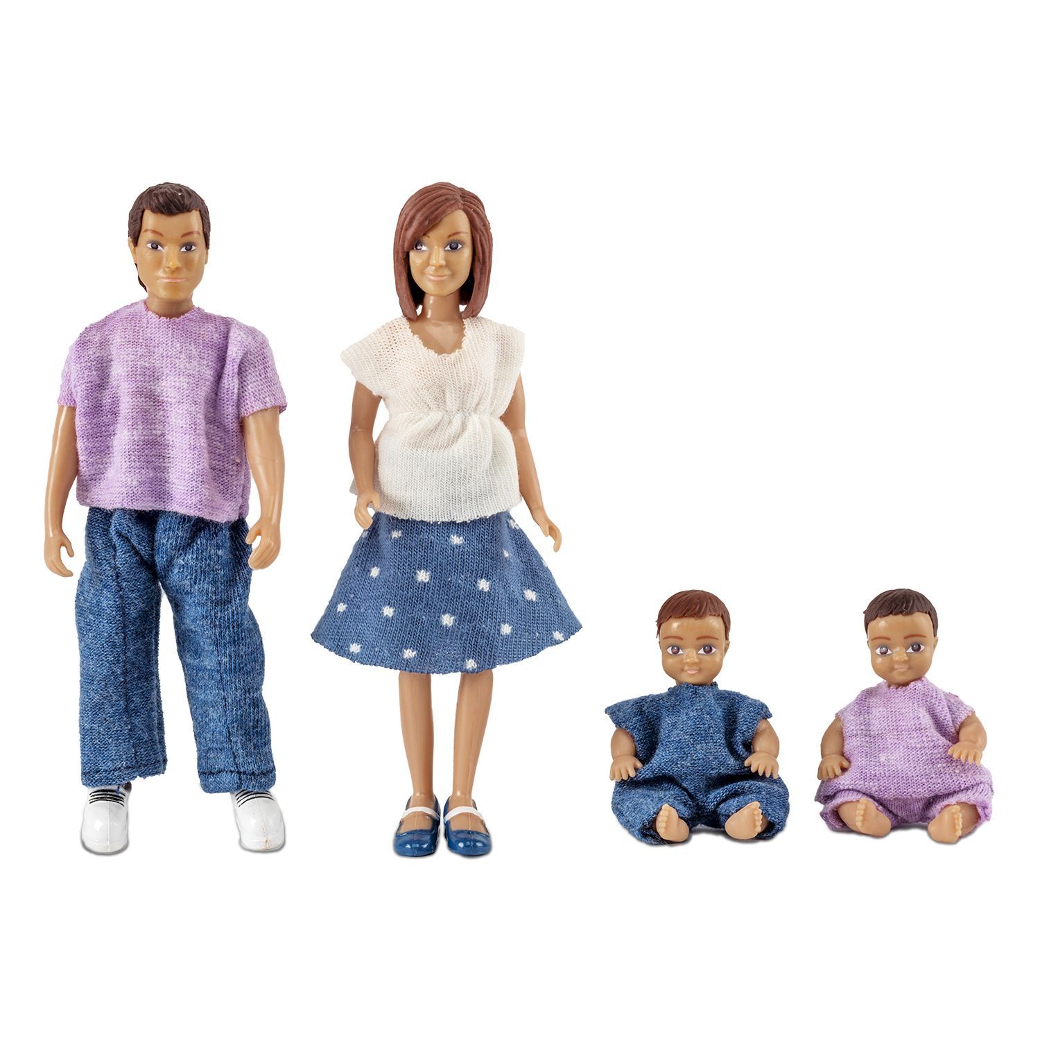 Игровой набор Lundby Семья 4 куклы LB_60806300 LB_60806300 - фото 1