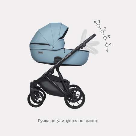 Коляска 3в1 Riko Basic Montana Ecco