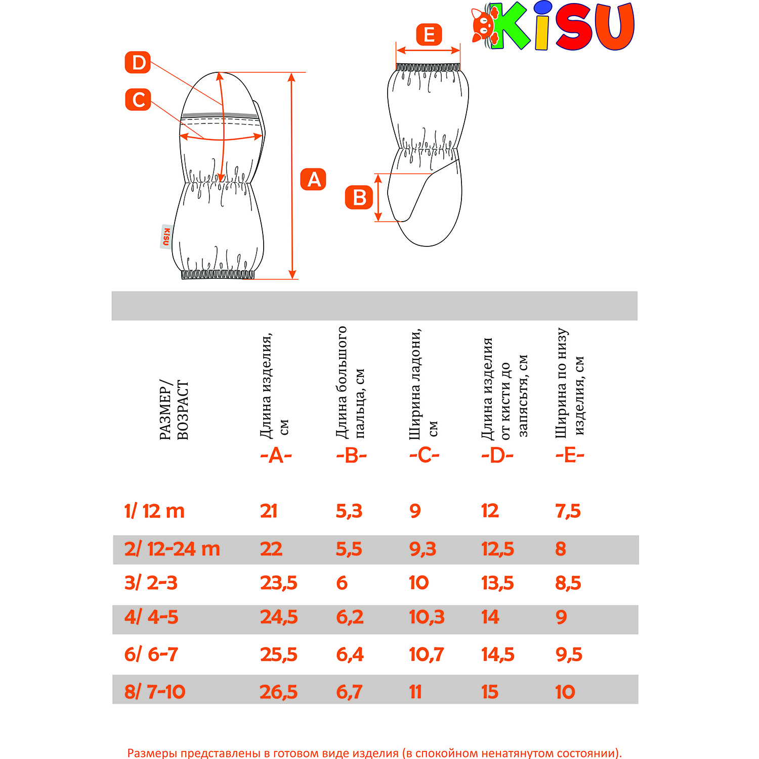 Рукавицы Kisu W20-35601R/9051R18 - фото 4