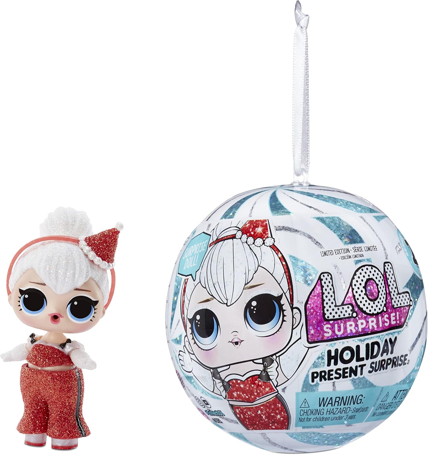 Игрушка в шаре L.O.L. Surprise Holiday Supreme 510635EUC 510635EUC - фото 1