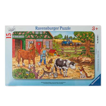 Пазл Ravensburger Жизнь на ферме 15 шт