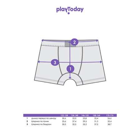 Трусы PlayToday