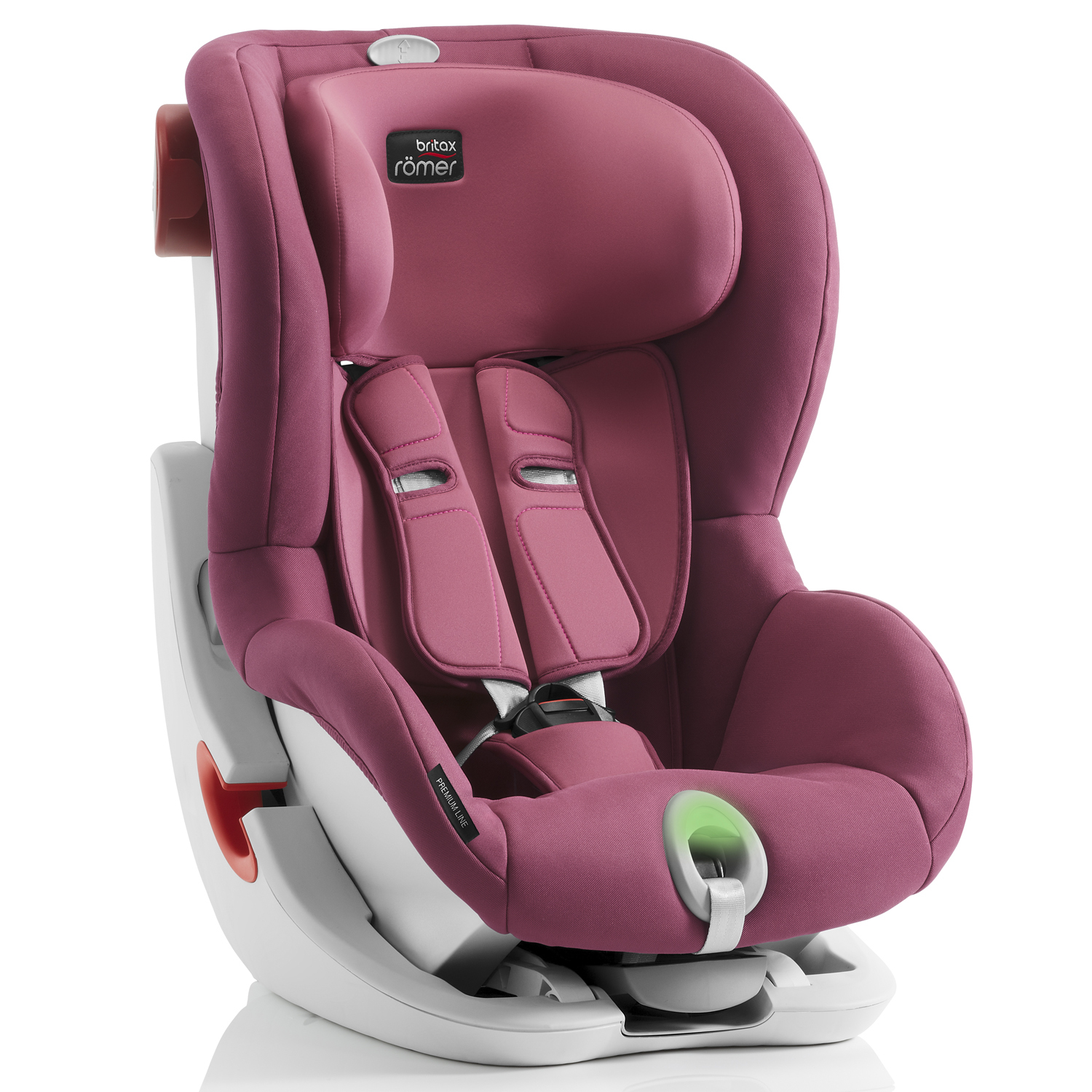 Автокресло Britax Roemer King II ATS Wine Rose - фото 5