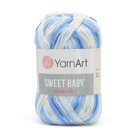 Пряжа для вязания YarnArt Sweet Baby 100 гр 300 м акрил тонкая детская 5 мотков цвет 900