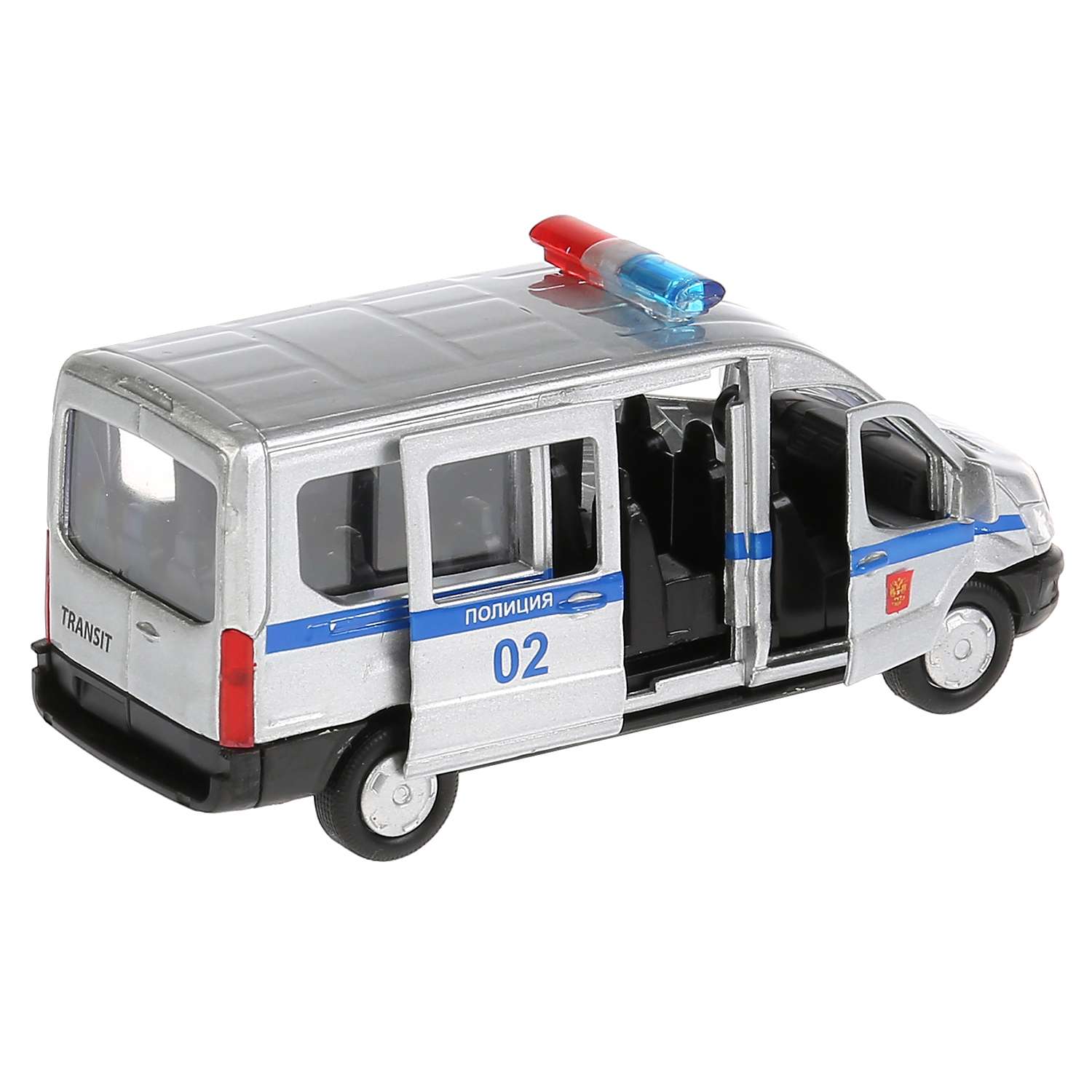 Машина Технопарк Ford Transit Полиция 273089 273089 - фото 5