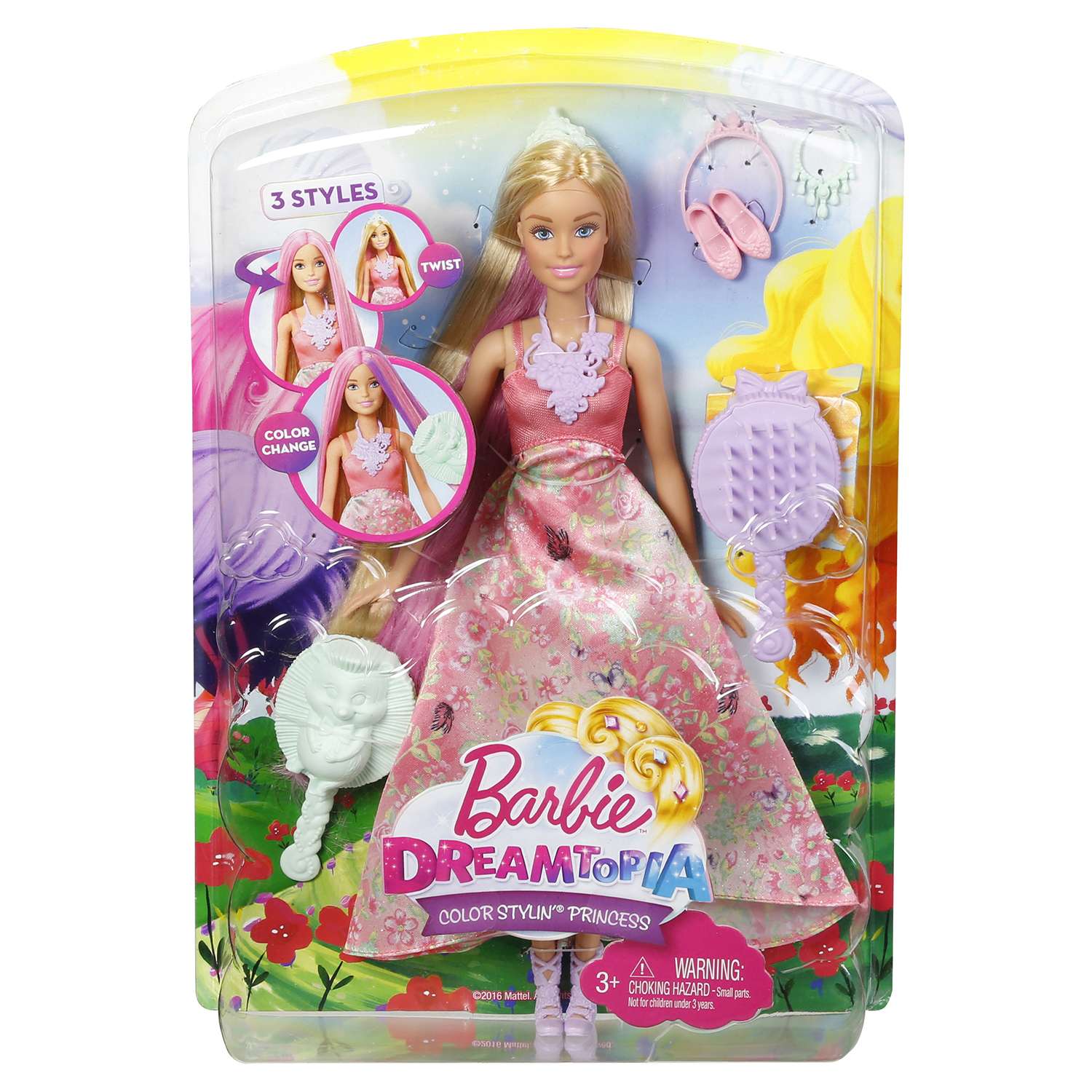 Кукла Barbie Принцессы с волшебными волосами в ассортименте DWH41 - фото 3