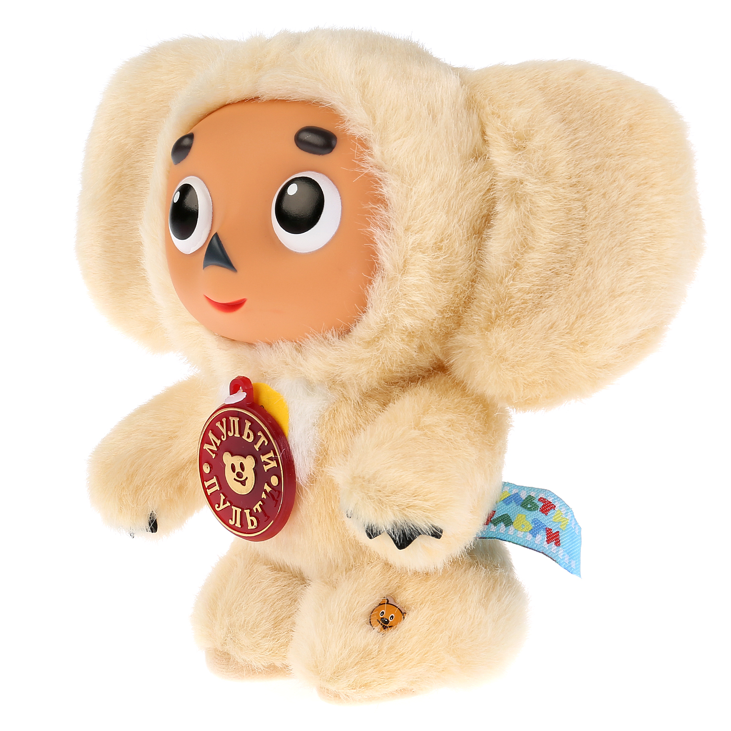 Игрушка мягкая Мульти Пульти Чебурашка 17см бежевый 113345 - фото 2